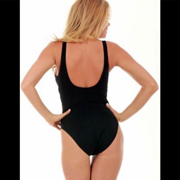 Wrap front slimming swimsuit. NWT - Picture 5 of 10